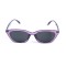 Женские сонцезащитные очки 13439 фиолетовые с чёрной линзой . Photo 2