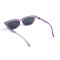 Женские сонцезащитные очки 13439 фиолетовые с чёрной линзой . Photo 3