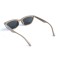 Женские сонцезащитные очки 13440 коричневые с чёрной линзой . Photo 3