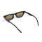 Женские сонцезащитные очки 13483 чёрные с коричневой линзой . Photo 3