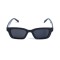 Женские сонцезащитные очки 13488 чёрные с чёрной линзой . Photo 2