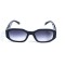 Жіночі сонцезахисні окуляри 13496 чорні з чорною градієнт лінзою . Photo 2