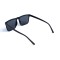 Унісекс сонцезахисні окуляри 13184 чорні з чорною лінзою . Photo 3