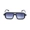 Унісекс сонцезахисні окуляри 13185 чорні з чорною градієнт лінзою . Photo 2
