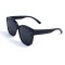 Унисекс сонцезащитные очки 13188 чёрные с чёрной линзой . Photo 1