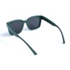 Унісекс сонцезахисні окуляри 13189 бежеві з чорною лінзою 
