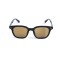 Унисекс сонцезащитные очки 13195 чёрные с коричневой линзой . Photo 2
