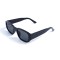 Унисекс сонцезащитные очки 13197 чёрные с чёрной линзой . Photo 1