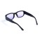 Унисекс сонцезащитные очки 13198 чёрные с фиолетовой линзой . Photo 3
