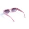 Унісекс сонцезахисні окуляри 13199 рожеві з темно-синьою градієнт лінзою . Photo 3