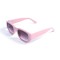 Унісекс сонцезахисні окуляри 13199 рожеві з темно-синьою градієнт лінзою . Photo 1
