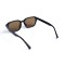 Унисекс сонцезащитные очки 13201 чёрные с коричневой линзой . Photo 3