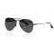 Женские сонцезащитные очки 10812 чёрные с чёрной линзой . Photo 1