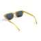 Унисекс сонцезащитные очки 13205 жёлтые с темно-синий линзой . Photo 3