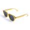 Унисекс сонцезащитные очки 13205 жёлтые с темно-синий линзой . Photo 1