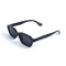 Унисекс сонцезащитные очки 13206 чёрные с чёрной линзой . Photo 1