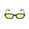 Унісекс сонцезахисні окуляри 13208 чорні з жовтою лінзою . Photo 2