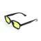 Унісекс сонцезахисні окуляри 13208 чорні з жовтою лінзою . Photo 1