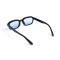 Унисекс сонцезащитные очки 13212 чёрные с синей линзой . Photo 3