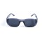 Унисекс сонцезащитные очки 13216 серые с чёрной линзой . Photo 2