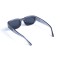 Унисекс сонцезащитные очки 13216 серые с чёрной линзой . Photo 3