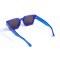 Унисекс сонцезащитные очки 13219 коричневые с синей линзой . Photo 3