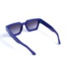 Унісекс сонцезахисні окуляри 13221 темно-сині з синьою лінзою 