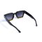 Унісекс сонцезахисні окуляри 13223 чорні з чорною лінзою . Photo 3
