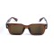 Унісекс сонцезахисні окуляри 13225 коричневі з коричневою лінзою . Photo 2