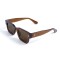 Унисекс сонцезащитные очки 13225 коричневые с коричневой линзой . Photo 1