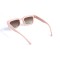 Унісекс сонцезахисні окуляри 13231 рожеві з коричневою лінзою . Photo 3