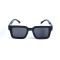 Унисекс сонцезащитные очки 13233 чёрные с чёрной линзой . Photo 2