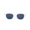 Унисекс сонцезащитные очки 13234 прозрачные с чёрной линзой . Photo 2