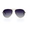 Женские сонцезащитные очки 10815 золотые с фиолетовой линзой . Photo 2