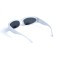 Унісекс сонцезахисні окуляри 13262 сірі з чорною лінзою . Photo 3