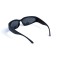 Унісекс сонцезахисні окуляри 13264 чорні з чорною лінзою . Photo 3