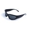 Унисекс сонцезащитные очки 13264 чёрные с чёрной линзой . Photo 1