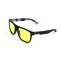 Унисекс сонцезащитные очки 13265 чёрные с жёлтой линзой . Photo 1