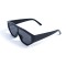 Унисекс сонцезащитные очки 13271 чёрные с чёрной линзой . Photo 1