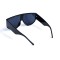 Унисекс сонцезащитные очки 13279 чёрные с чёрной линзой . Photo 3