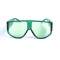 Унисекс сонцезащитные очки 13280 зелёные с зелёной линзой . Photo 2