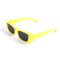 Унисекс сонцезащитные очки 13283 жёлтые с чёрной линзой . Photo 1