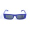 Унисекс сонцезащитные очки 13284 синие с чёрной линзой . Photo 2