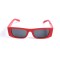 Унисекс сонцезащитные очки 13285 красные с чёрной линзой . Photo 2