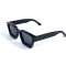 Унисекс сонцезащитные очки 13291 чёрные с чёрной линзой . Photo 1