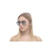 Жіночі сонцезахисні окуляри 10819 срібні з ртутною лінзою 