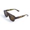 Унисекс сонцезащитные очки 13306 леопардовые с чёрной линзой . Photo 1