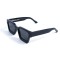 Унисекс сонцезащитные очки 13312 чёрные с чёрной линзой . Photo 1