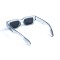Унисекс сонцезащитные очки 13317 серые с чёрной линзой . Photo 3