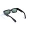 Унисекс сонцезащитные очки 13319 коричневые с зелёной линзой . Photo 3